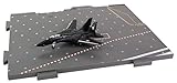 プラッツ(PLATZ) WALTERSONS アメリカ海軍 F-14 トムキャット VX-4 エヴァリュエイターズ & 空母エンタープライズ セクションG 完成品