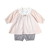 Hoppetta チュニックカバーオール ピンク 70cm 59433