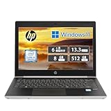 【整備済み品】HP ノートPC HP ProBook 430 G5/第8世代 インテル Core i5 8250U(1.6GHz) /13.3インチHD/Windows11 Pro/MS Office2019/WEBカメラ/WIFI/Bluetooth/USB複数搭載/Type-c/HDMI/SDカードスロット/指紋認証/日本語キーボード (メモリ8GB SSD512GB)