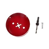 ノーブランド品 Bi金属　M42 HSS ホールソー　カッタードリルビット　 アルミ鉄パイプ 　3サイズ選べる - 130mm