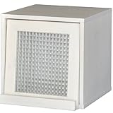 組合せて楽しいキューブBOX★cuby(キュービー）フラップラック39ｘ39 ホワイト