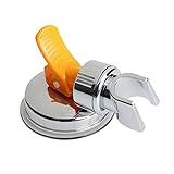 Baosity 真空吸引カップ付き 360°回転 シャワーヘッドホルダー ブラケット