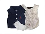 ラルフローレンの子供服　POLO　RALPHLAUREN　ベビー　出産お祝いセット　女の子(半袖）　８０ｃｍ　 [並行輸入品]