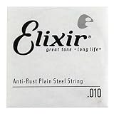 ELIXIR エリクサー 13010 010弦×4本 ANTI RUST PLAIN プレーン弦 ギター用バラ弦