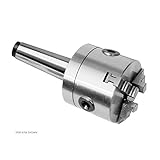 HHIP 3900-4706 MT2 Shank 3" 3-Jaw Lathe Chuck with Threaded Drawbar End, 3/8 - 16 Thread [並行輸入品]