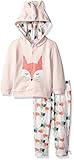 Rosie Pope Little Girls Fox 2 Piece Set Pink 24 Months [並行輸入品]