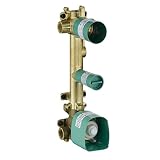 Hansgrohe(ハンスグローエ) 埋込部 サーモスタット 38 x 12  2アウトレット (ハンスグローエ ジャパン公式・日本規格適合品)
