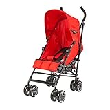 Dream On Me Cloud Lightweight Stroller, Red by Dream On Me