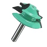 Fenteer 耐久性　45度　超硬　ロックマイタールータービット　木工用ドリル　木工カッター 高品質