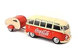 Motor City Classics 1962 VW Samba Bus with Trailer [並行輸入品]
