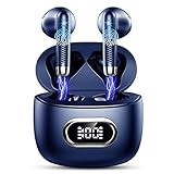 イヤホン bluetooth ワイヤレスイヤホン 【2025年爆売れモデル】 ブルートゥース イヤホン 42時間の再生時間 Bluetooth 5.3 自動ペアリング IPX7防水 ENC降噪 Hi-Fi音質 ぶるーとゅーすイヤホ ン マイク付き ハンズフリー通話 Type-C急速充電 LEDディスプレイ表示 小型/軽量 iPhone/Android/Pad適用 スポーツ/WEB会議/通勤/通学