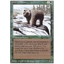 MTG アルファ　灰色熊　Grizzly Bears 灰色熊/Grizzly Bears》[30A] 緑C | 日本最大級 MTG通販サイト