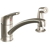 CLEVELAND FAUCET GROUP CA42514CSL 284323 Baystone Single Handle Kitchen Faucet with Flexible Supply 