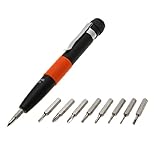 uxcell ペン型　スクリュウードライバセット　9 in1