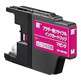 エコリカ ブラザー LC12M対応リサイクルインク 通常容量 マゼンタ/染料 DCP-J525N/J540N/J725N/J740N/J925N/J940N/MFC-J5910CDW/J6510DW/J6710CDW/J6910CDW/J705D/J710D/J810D/J825N/J840N/J860D/J955D/J960D 残量表示対応 封筒パッケージ【Amazon.co.jp限定】