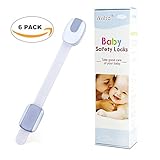 子の安全ロック、anboベビー安全ロック冷蔵庫、引き出し、キャビネット、トイレシート、appliance- 6パック