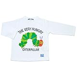 2017年 秋冬 はらぺこあおむし 天竺 デカプリント 長袖Ｔシャツ THE WORLD OF ERIC CARLE オフホワイト◇95cm