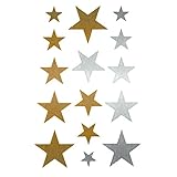 2枚セットタトゥーシール ゴールド