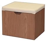 エイ・アイ・エス(AIS)  キャスター付チェア 心チェア ブラウン KOK-CH