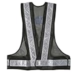 SAFETY VEST 安全ベスト　50mm幅反射テープ　紺×シルバー　フリーサイズ