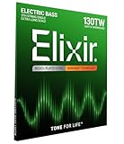 Elixir エリクサー ベースバラ弦 NANOWEB ニッケル 5弦用 EX-Long Scale .130#15433 テーパーワウンド 【国内正規品】