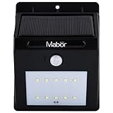 Mabor ソーラーライト 感知センサー 防水 10LED搭載 高輝度 LTG-OD03
