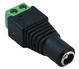 (ドリーミー ハット) Dreamy hut 10個セット 5.5mm x 2.1mm DC 12V電源アダプタコネク タネジ端子アダプタ CCTVカメラとLEDテープライト用DCジャック 変換プ ラ