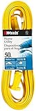 Woods 0592 16/2 SPT-2 Flat Vinyl Extension Cord, Yellow, 50-Feet [並行輸入品]