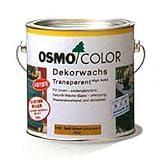 OSMO　”木を活かす自然塗料”　オスモカラーウッドワックス（半透明仕上げ）　屋内用　2.5L 【自然塗料】