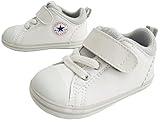 (コンバース)CONVERSE 7CK662 ミニ オールスター N V-1 ファーストシューズ ベビー 14.0cm WHITE／GRAY