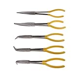 Baoblaze 5本セット　ラジオペンチ　ロングノーズ　リーチプライヤー　ストレート　ハンドツール　11インチ