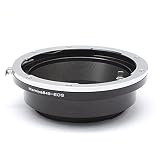Pixco マウントアダプターMamiya 645レンズ- Canon EOS カメラ対応 Canon EOS 5D Mark IV 80D 1300D 1DX Mark [II/I] 760D 750D 5DS(R) 5D Mark III 5D Mark II