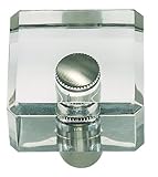 Atlas Homewares 3145-BRN 1-2/4-Inch Square Optimism Knob, Brushed Nickel [並行輸入品]