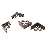 uxcell コーナークッション コーナーガード コーナーパッド コーナーカバー ケガ防止 保護 テーブル デスク 食器棚 コーナー クッション 安全保護 パッド カバー マット ゴム製 4個入り