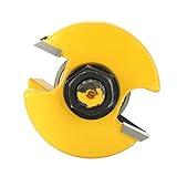 2pcs 1\/2 inch shank t type shaker bevel rail and stile router