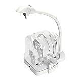 KKmoon スタンドルーペ 電気スタンド/ルーペ兼用 2.5X 5X 16X 溶接LED拡大鏡 3レンズ 卓上ルーペ はんだ付け 修理 精密作業用 はんだこて台 6LEDライト付き