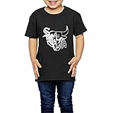 ファッション ボーイとガール シカゴベアーズ シカゴ ブルズ ロゴ ミックス Ｔシャツ 体に合う Black Size 5-6 Toddler