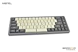 Mistel BAROCCO MD650L 分離式 メカニカルキーボード 英語配列 Cherry ML Switch ML1A 採用 本体色:グレー MD650L-LUSMGAG1