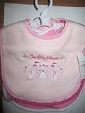 Little Beginnings Infant 3 Piece Bib Set by Cudlie Accessories LLC