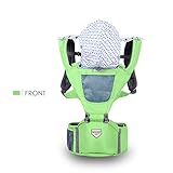 SONARIN フロントマルチファンクションHipseatベビーキャリア、人間工学に基づいた、通気性のある、ポリエステル、1つのサイズはすべて、持ち運びが簡単で簡単なママ、居心地の良い＆うるおいの赤ち