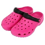 不二貿易 EVAサンダル 22~23cm ツートン ピンク ブラック