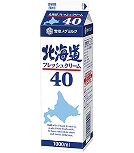 Amazon | 雪印 メグミルク 北海道フレッシュクリーム35【1000ml×6本