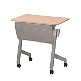 TOKIO NTTホールディングテーブル 棚付 パネル付 W700×D500×H720mm NTT-750P ナチュラル