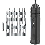 電動精密ドライバー 33in 1 ドライバー 電動 小型 電動ドライバー 静音設計 USB充電式 正逆転 電動3Nm 延長シャフト 2000