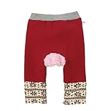 ミキハウス ホットビスケッツ (MIKIHOUSE HOT BISCUITS) ベビーパンツ 73-3203-789 80cm 赤×白