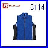 (バートル) BURTLE 防寒 ベスト 防縮防シワ クロカメ 作業服 LL 3114-2 ネイビー