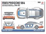 ホビーデザイン 1/24 RWB ポルシェ 964 Ver.B フルディティール キット レジン製 自動車模型 (hd03 0607)