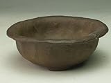 市之倉石州　てびねり黒泥丸盆栽鉢【現品】（ ＨＩＳ-003 ）