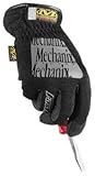 Mechanix Wear Fast Fit手袋、Distinct名:ブラック,サイズ: 2 x l、Primaryカラー:ブラック、性別:メンズ/ユニセックスxf55 – 6658