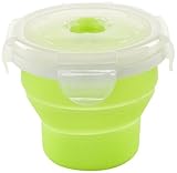 Nuvita Collapsible Silicone Containers (230 ml, Green) by Nuvita